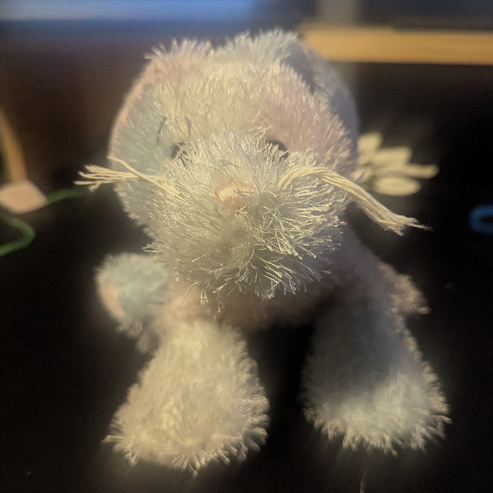 GANZ Pastel Bunny Fluffy Toy for Small